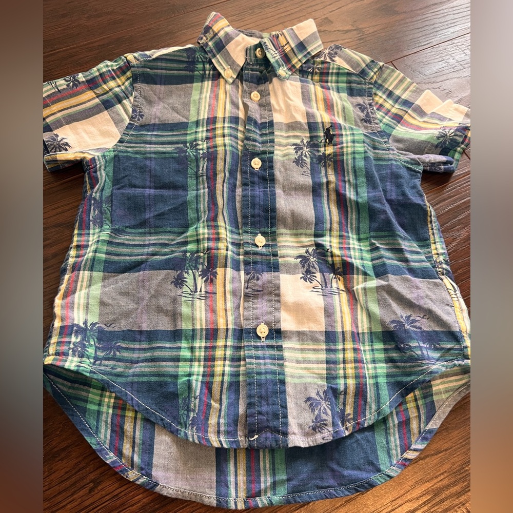 Ralph Lauren polo button down shirt 2T